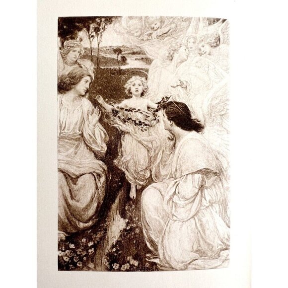 The Spirit Of Christmas 1st Edition 1905 HC Henry Van Dyke Antique Stories E39 - Picture 3 of 4